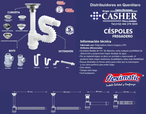 Distribuidores de fleximatic en querétaro ficha