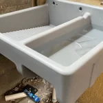 Lavaderos de plástico con pileta