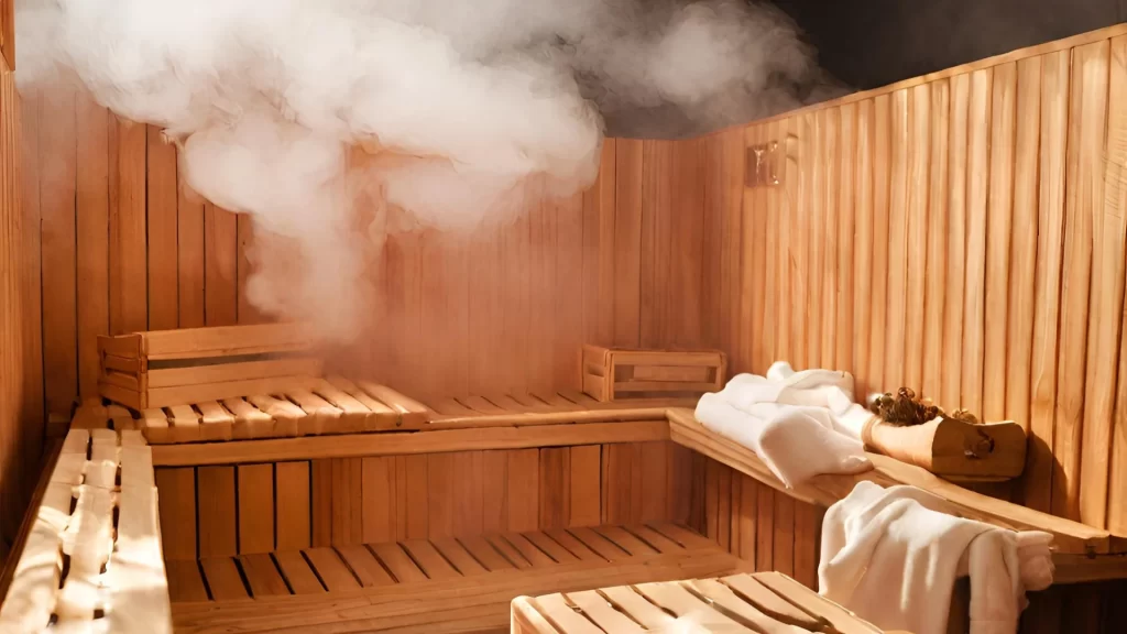 sauna en casa con vapor 3