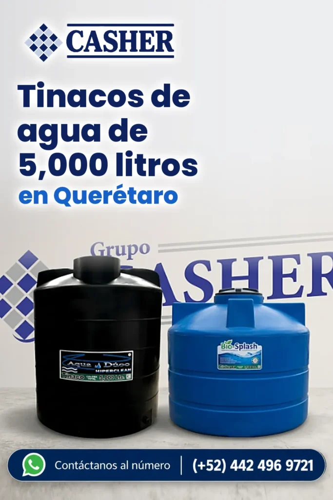 Articulo para dar a conocer al usuario los tinacos de 5,000 litrros