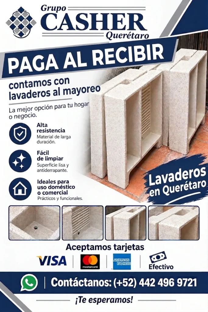 Lavaderos en Querétaro