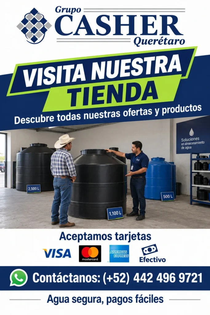 Anuncio para visitar a grupo casher en queretaro