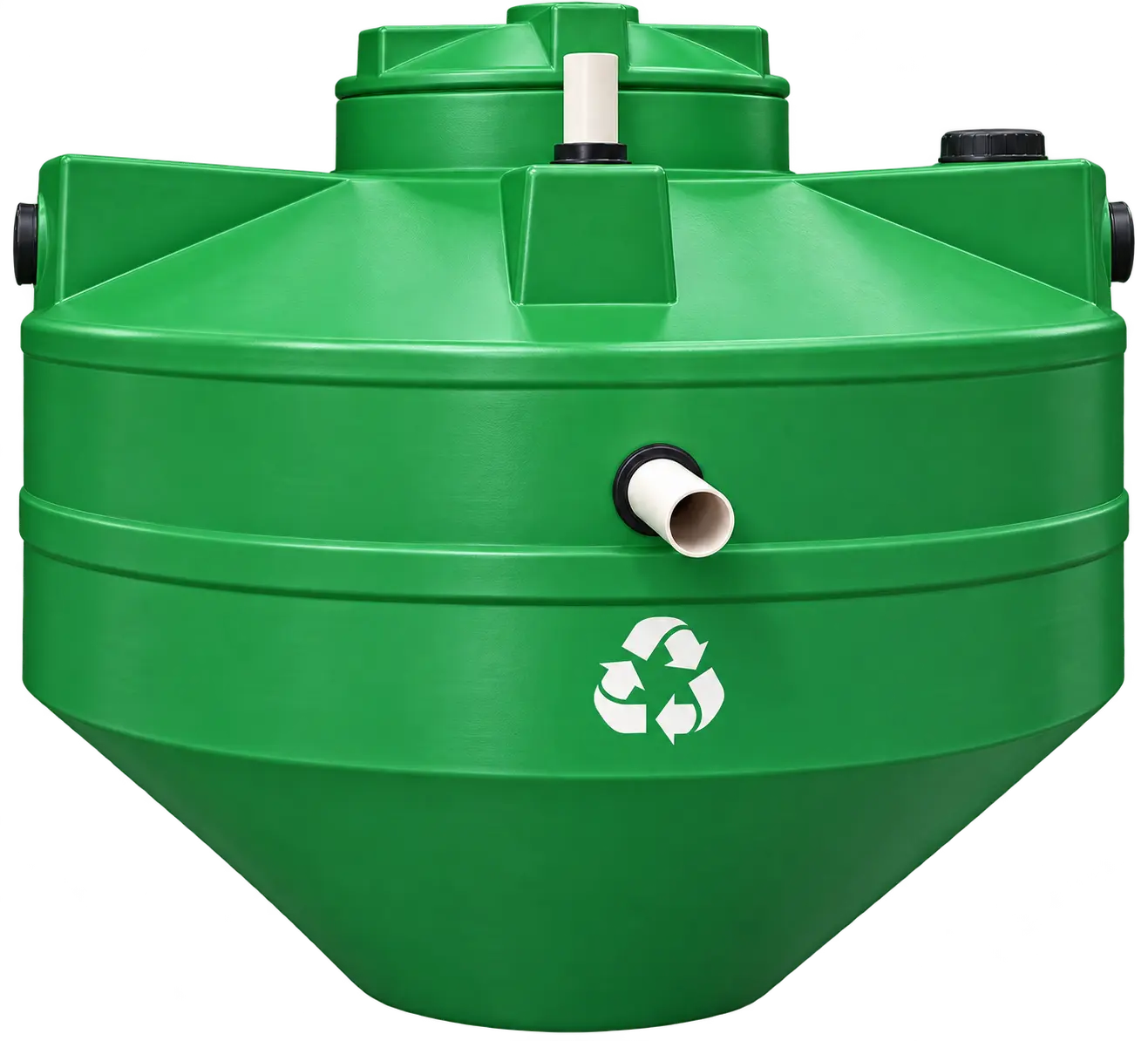 Biodigestor Cónico 1300 Litros BTD1300MVC